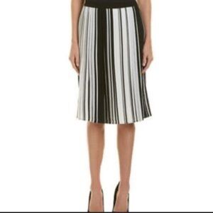 NWT Joe Benbasset Black and White Striped Skirt